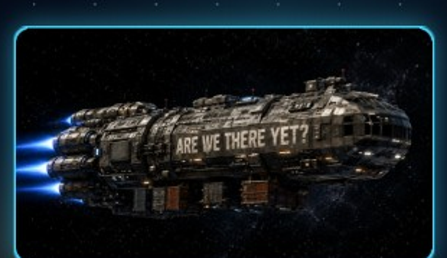 Are We There Yet? spaceship