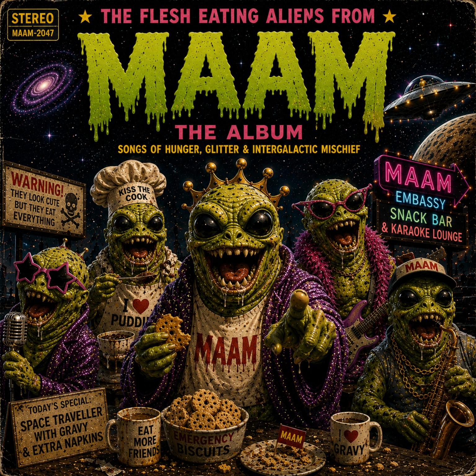 The Flesh Eating Aliens from MAAM