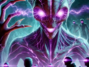 The flesh eating aliens from MAM audio single
