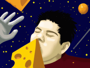 Space cheese audio single