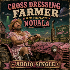 Cross dressing farmer from the planet Nouala audio single
